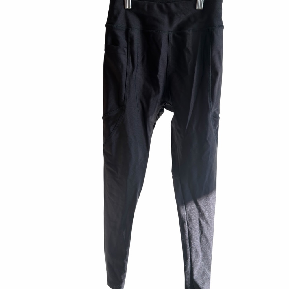 ASOS 4505 Black High Waisted Athletic Leggings Women’s US 4 Workout Gym - Picture 3 of 11